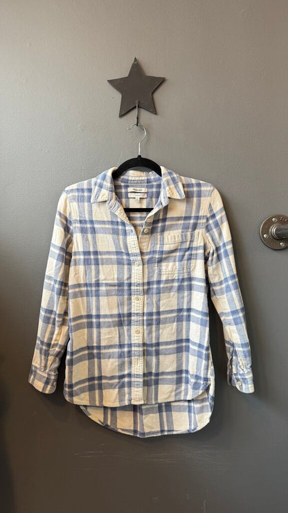 Classic Plaid Spring Flannel Shirt