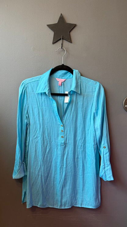 Popover Sateen Blouse