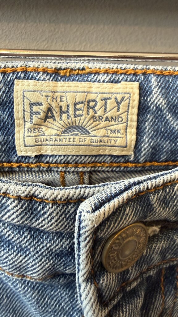 Straight Leg High Rise Jeans