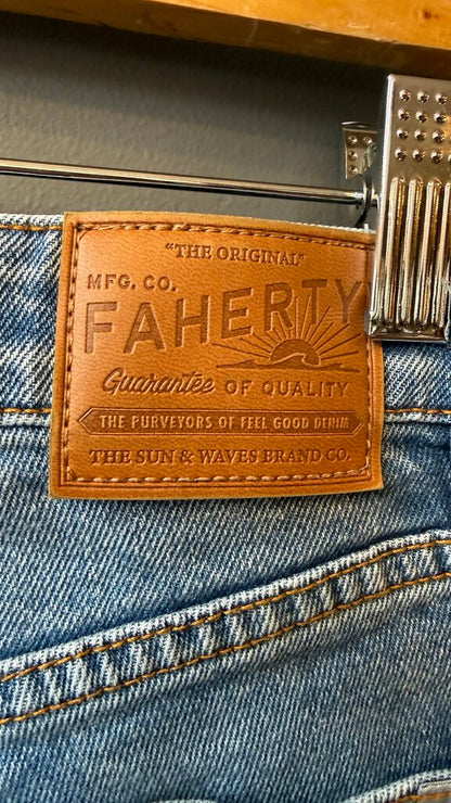 Straight Leg High Rise Jeans