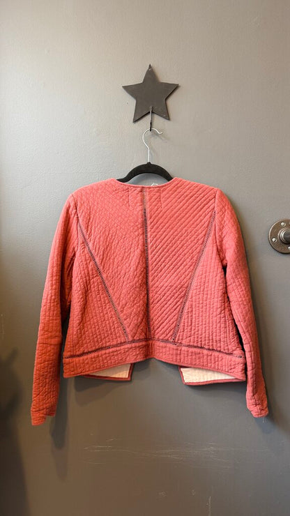 Quilted Eyelet Jacket
