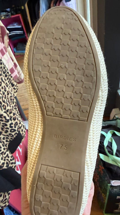 Raffia Slipper Flats