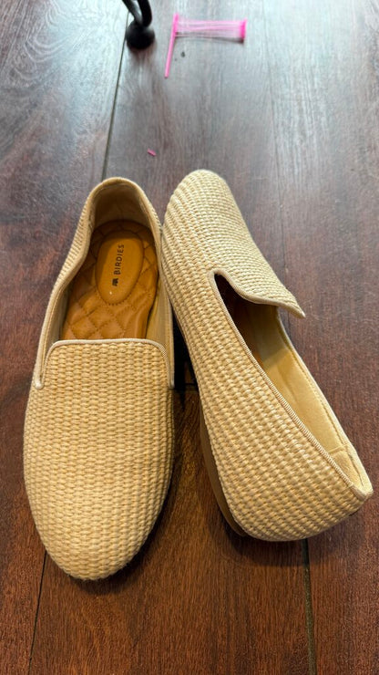 Raffia Slipper Flats