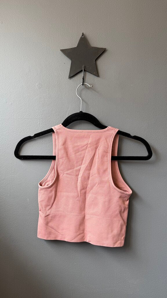 Ribbed Bra Crop Tank