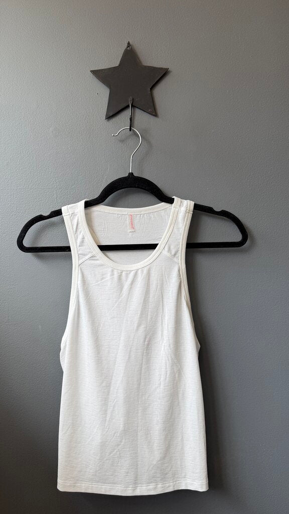 Mesh Back Crop Tank Top