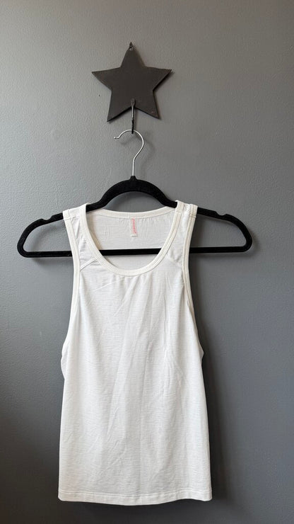 Mesh Back Crop Tank Top