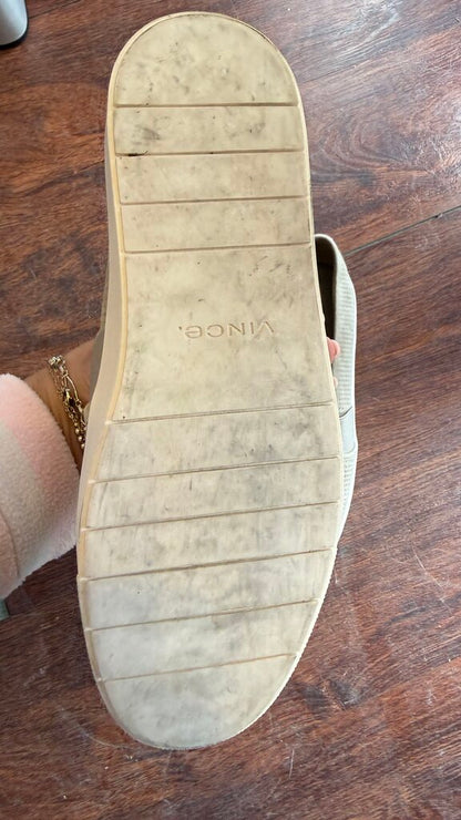 Suede Perforated Slip On Sneakers