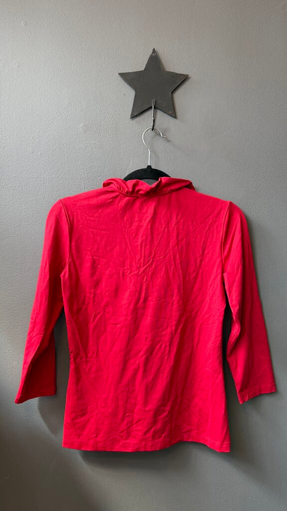 Catalina Cloth Ruffle Neck Top