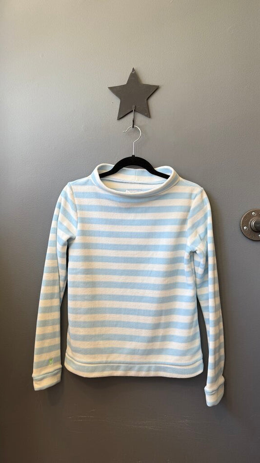 Stripe Boatneck Fleece