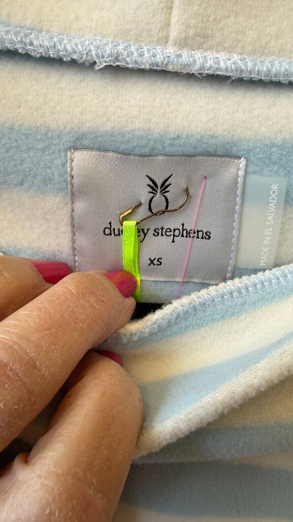 Stripe Boatneck Fleece