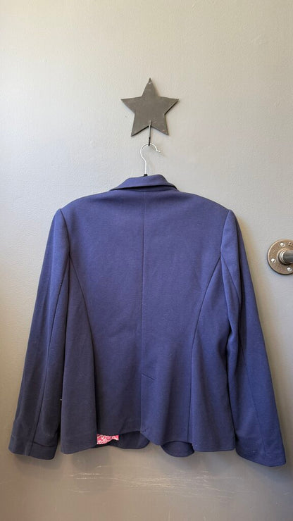 Ponte One Button Blazer