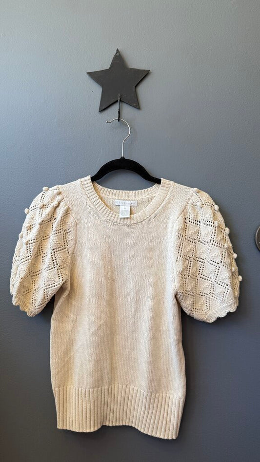 Puff Short Sleeve Sweater