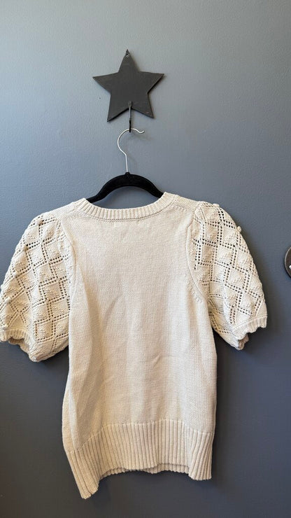 Puff Short Sleeve Sweater