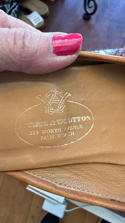 Needlepoint Mules