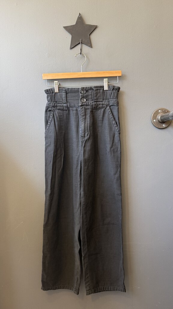 High Rise Wide Leg Pants
