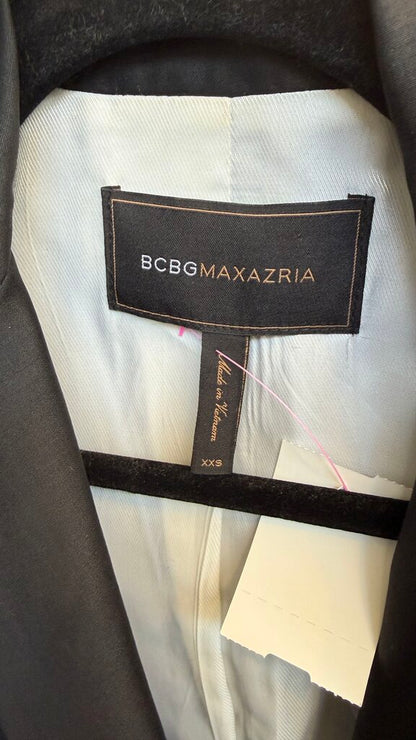 Sateen One Button Blazer