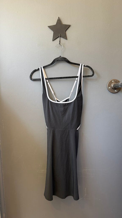 Tall Cutout Waist Skort Active Dress