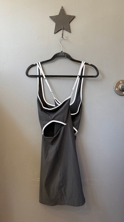 Tall Cutout Waist Skort Active Dress