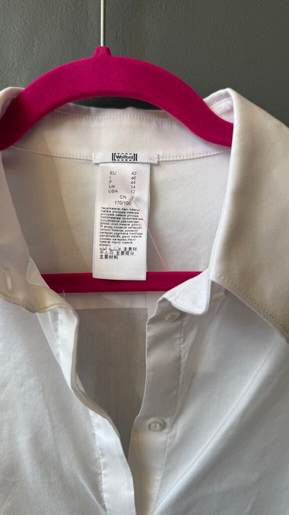 Button Up Shirt Poplin Bodysuit