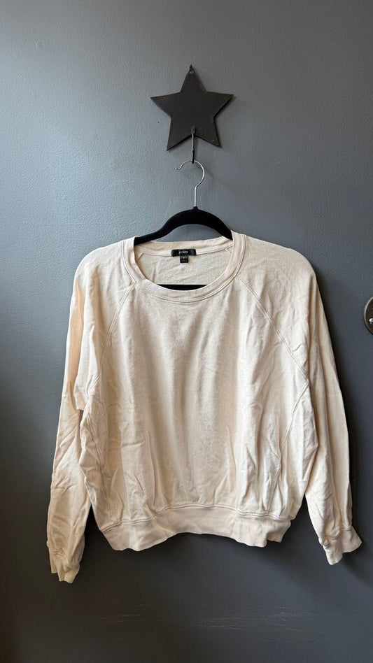 Terry Slight Crop Sweatshirt