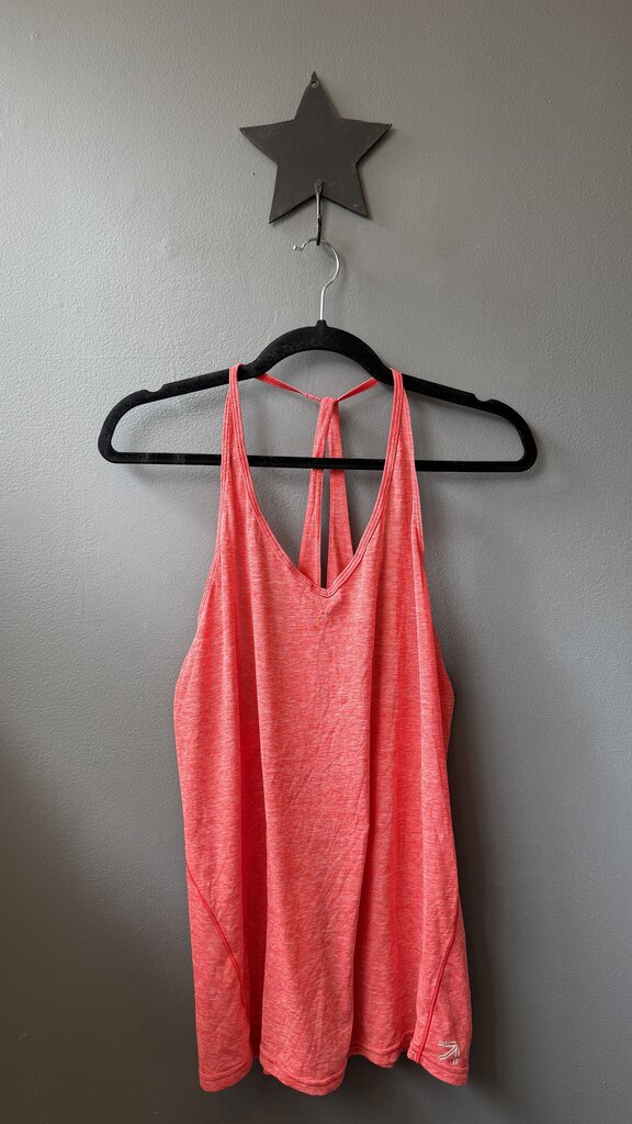 X back Heathered Tank