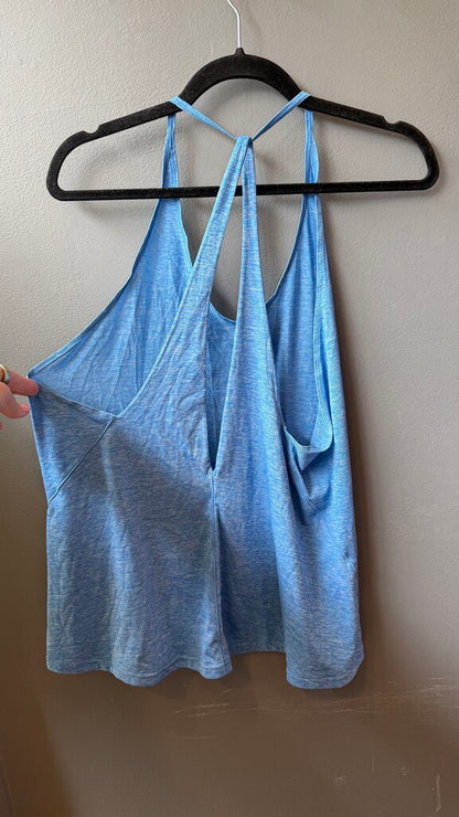 X back Heathered Tank