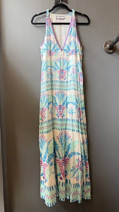 Gauze Racerback Maxi Dress