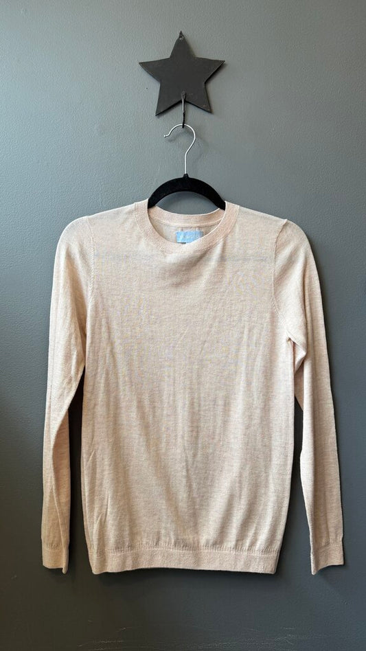 Fine Knit Stripe Back Sweater