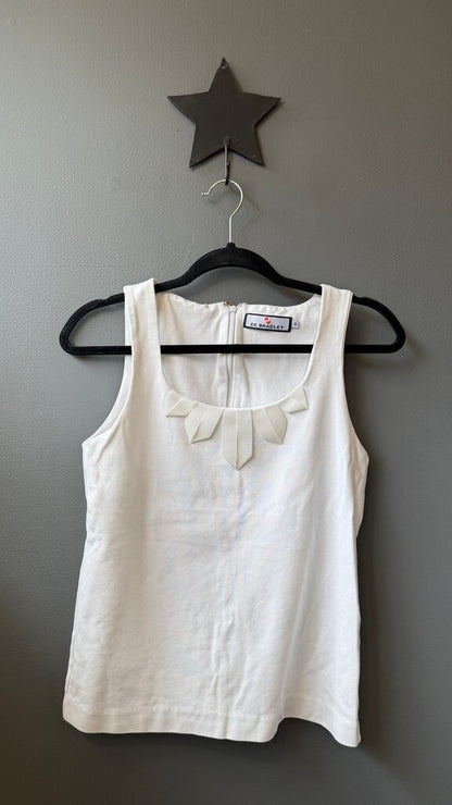Grosgrain Trim Ponte Tank Top