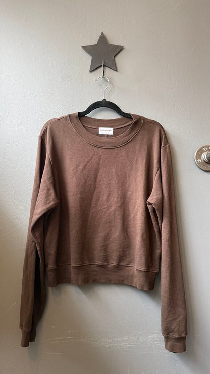 Cotton Pullover Sweatshirt