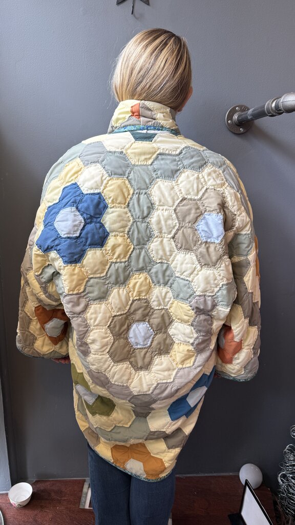 Quilted Long Coat