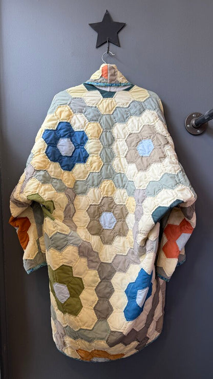 Quilted Long Coat