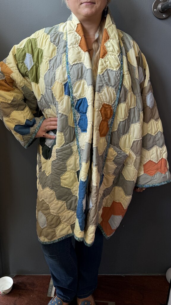 Quilted Long Coat