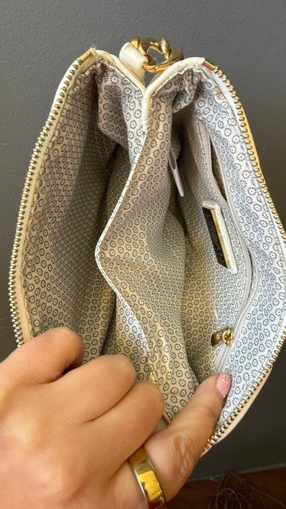 Quilted Vegan Chain Crossbody Bag