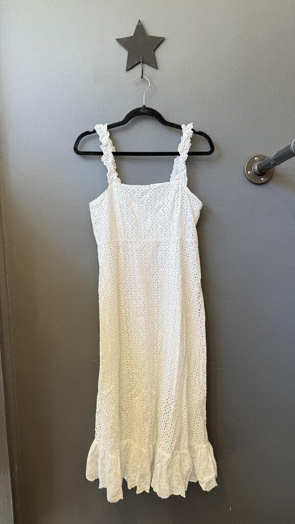 Eyelet Midi Aline Dress