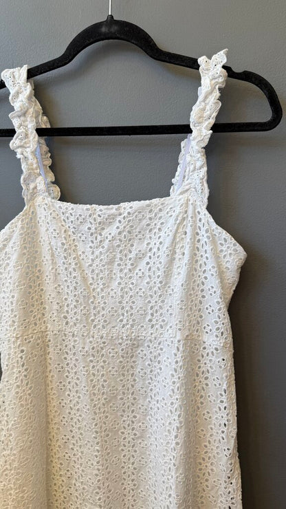 Eyelet Midi Aline Dress