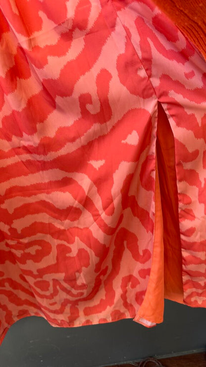 Ruffle Stud Maxi Dress