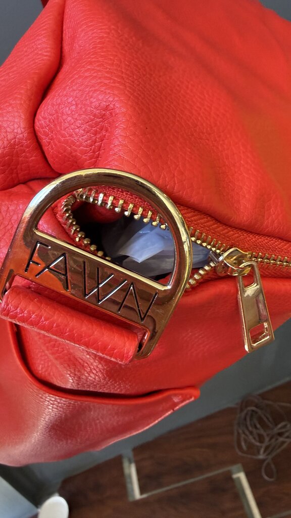 Faux Leather Diaper Backpack Bag