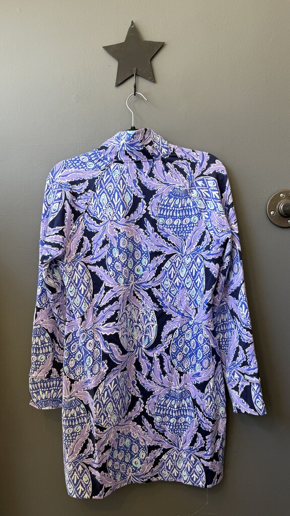 Pineapple 1/4 Zip Popover Dress