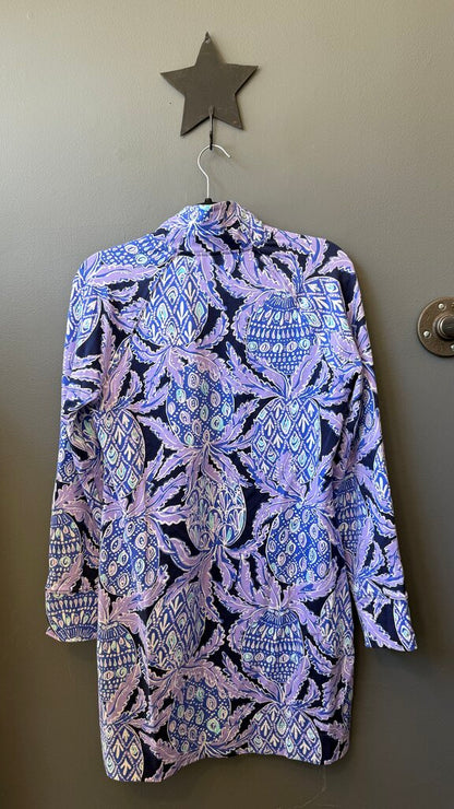 Pineapple 1/4 Zip Popover Dress