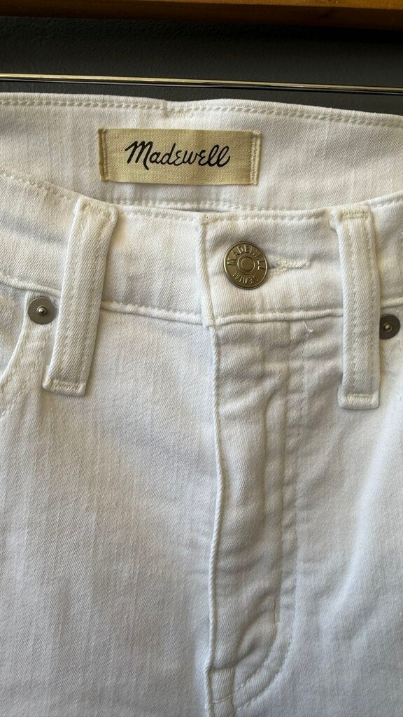 Cali Demi Boot White Jeans