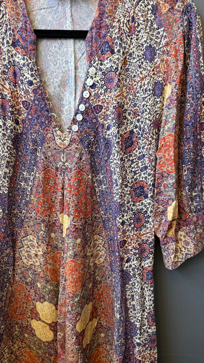 Swing Midi Caftan Dress
