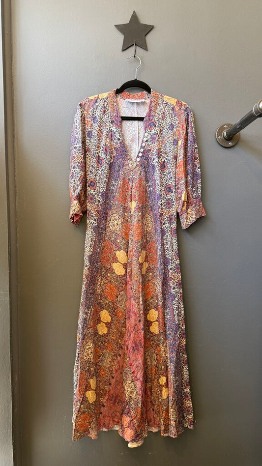 Swing Midi Caftan Dress