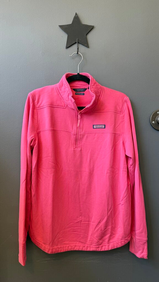 Pink Shep Shirt 1/4 Zip Pullover