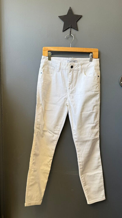 Slim White Jeans