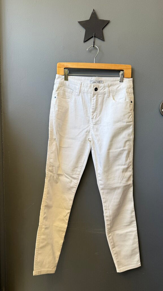 Slim White Jeans