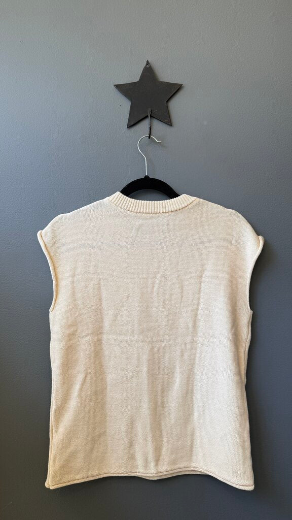 Sleeveless Boxy Sweater