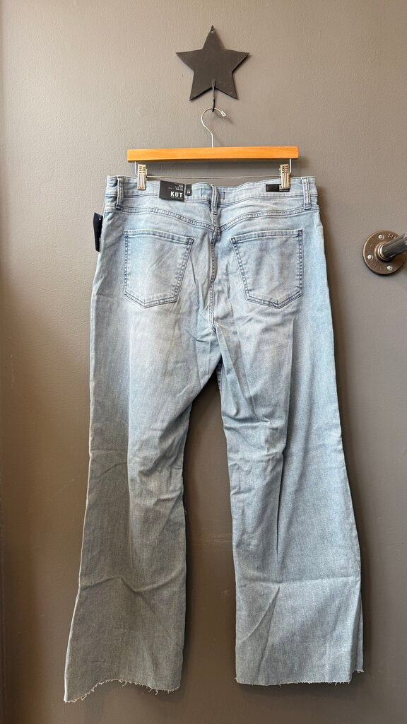 Wide Leg High Rise Jeans