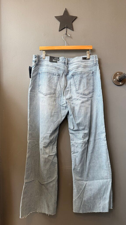 Wide Leg High Rise Jeans