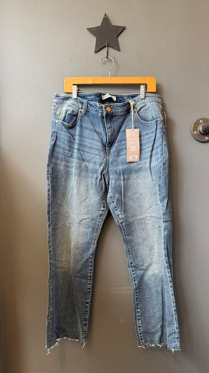Hannah Crop Flare Jeans